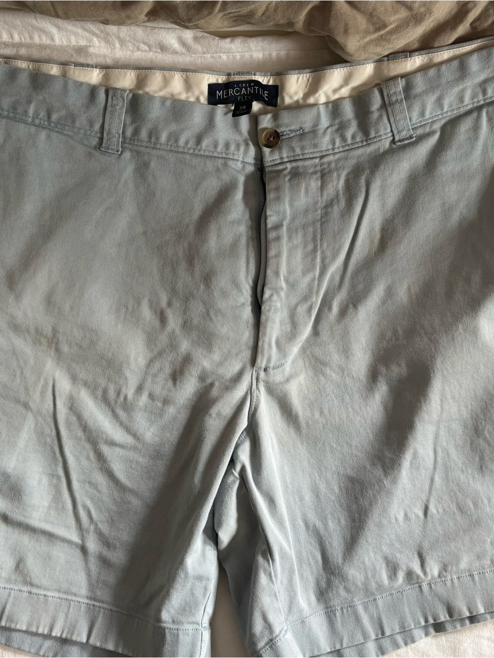 J. Crew Mercantile Light Gray Cargo Shorts